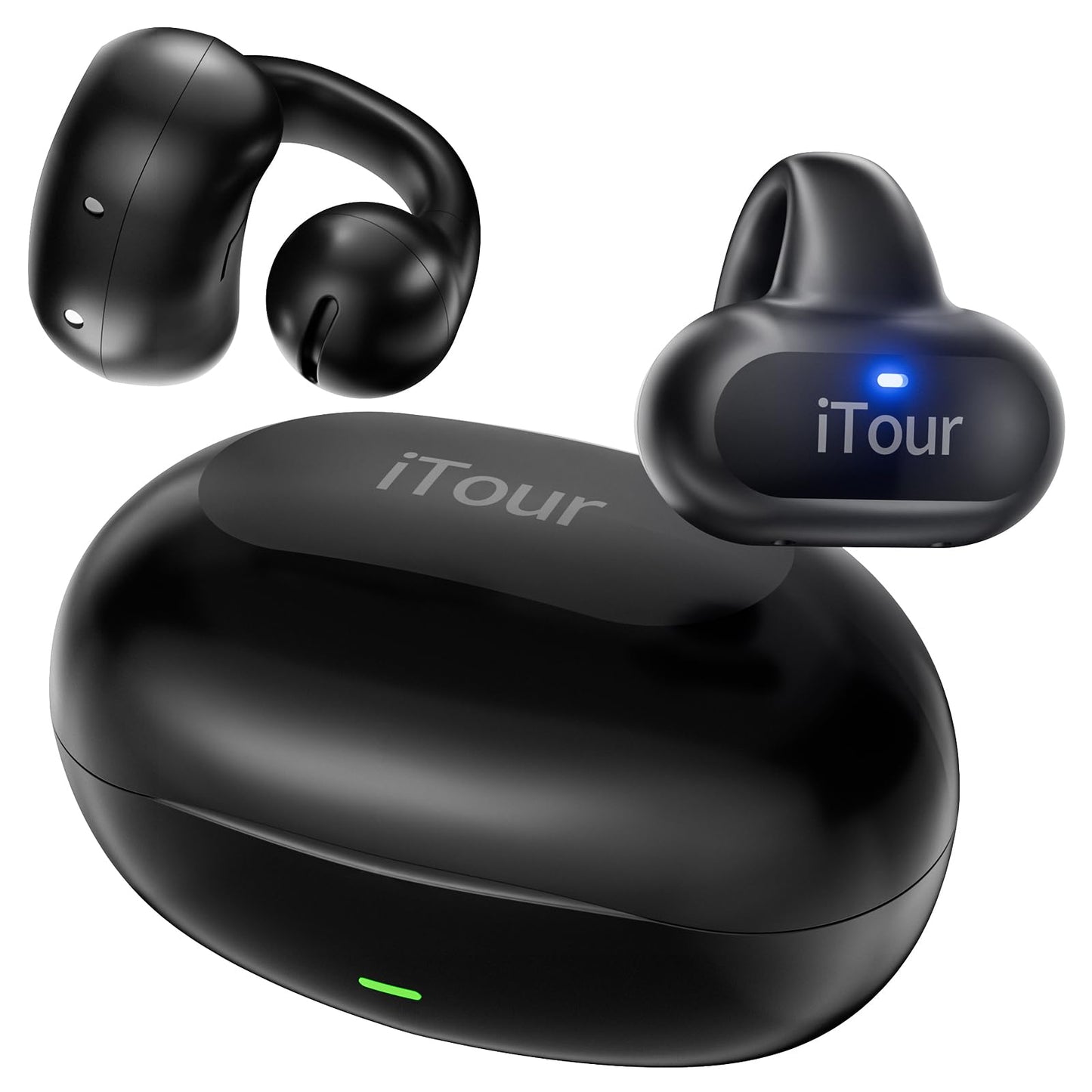 iTour Z50S Pro Translator Earbuds Real Time Two Way Translation Earbuds, Offline & Online Language Translator Device, Video Call & Photo Translation, AI Voice Translator Earphone for Business, Travel