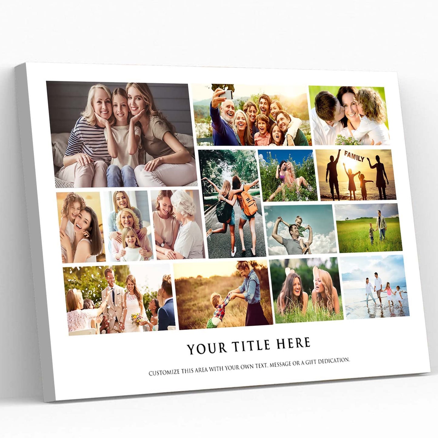 A collage of 5 photographs,Mom photo collage,Mummy photo collage,Mommy photo collage,Mothers day collage template,Mothers day gift,Gift for Mom,Custom Wooden Collage Picture frames for Wall Decor