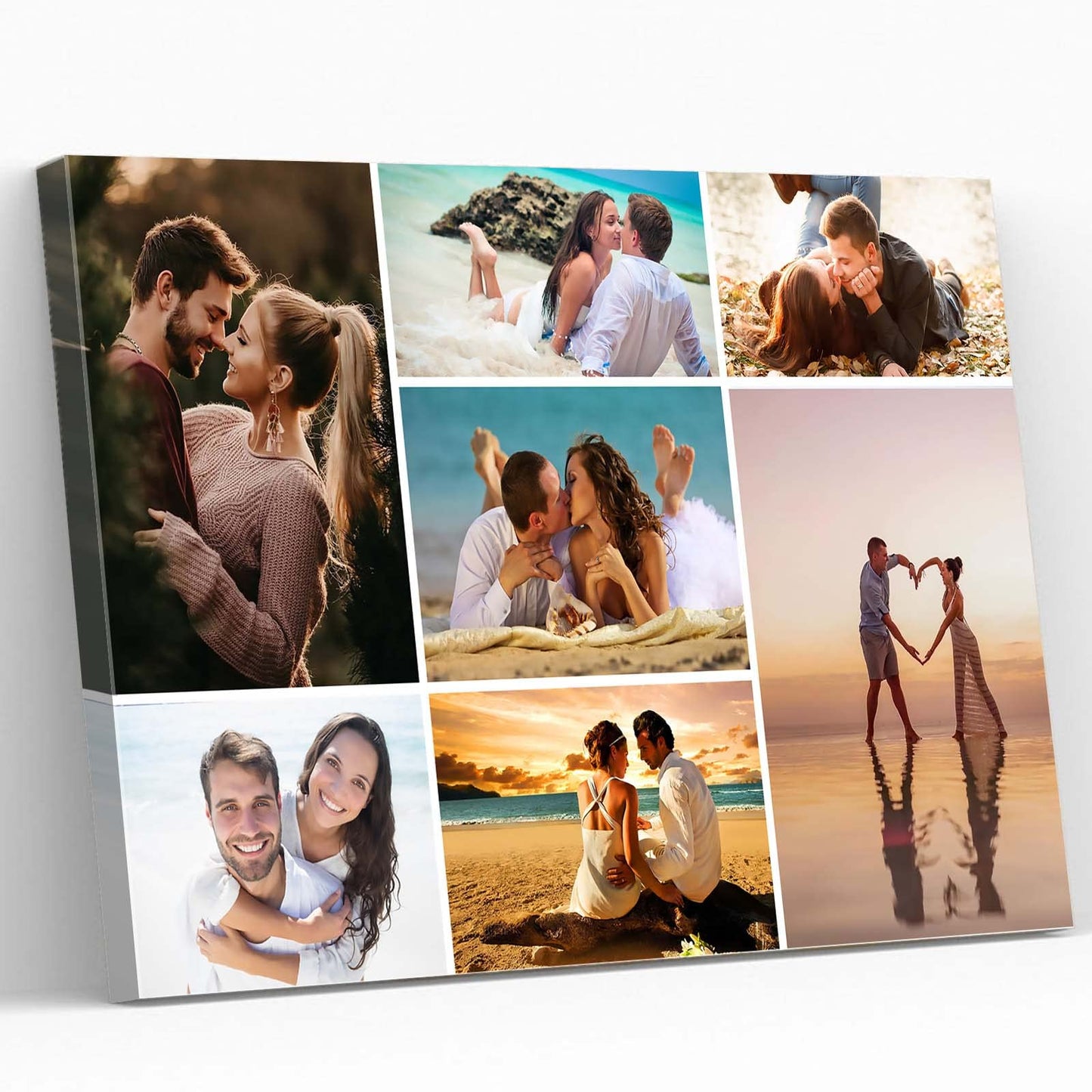 A collage of 5 photographs,Mom photo collage,Mummy photo collage,Mommy photo collage,Mothers day collage template,Mothers day gift,Gift for Mom,Custom Wooden Collage Picture frames for Wall Decor